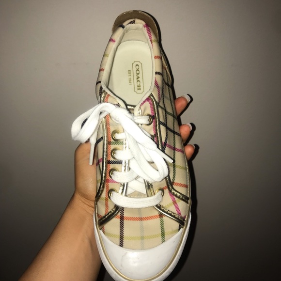 Coach Sneakers Size 7B - Picture 3 of 8